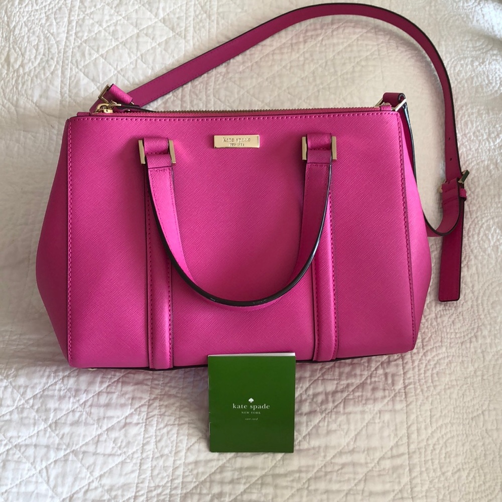 Pink Kate Spade bag